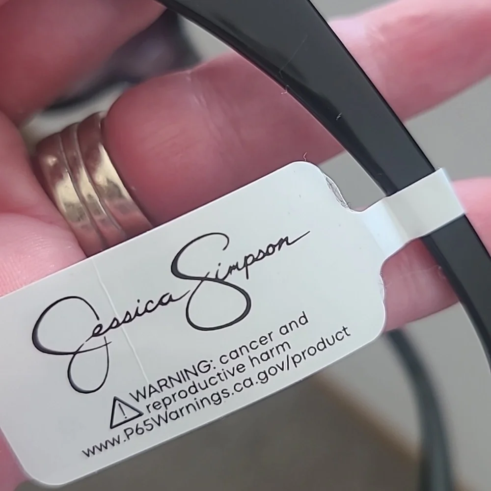 Jessica Simpson Black Sunglasses